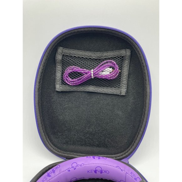 KeyAudio 2 Channel Fold Flat Infrared Headphones in Purple - Picture 4 of 4